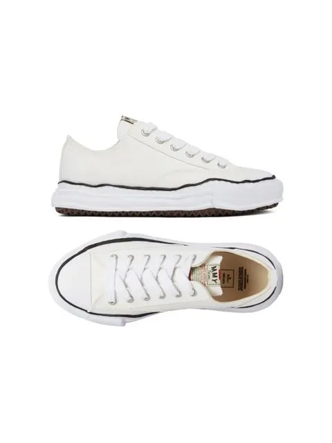 26SS 피터슨 OG 솔 캔버스 스니커즈 화이트 A01FW702 WHITE