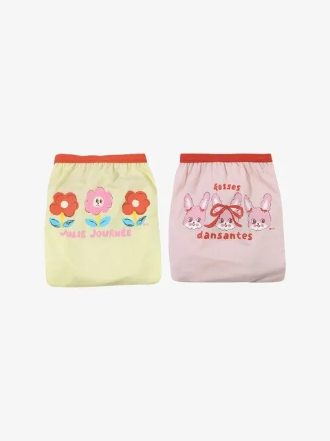 모달 삼각팬티세트 토토(여아) 2PACK
