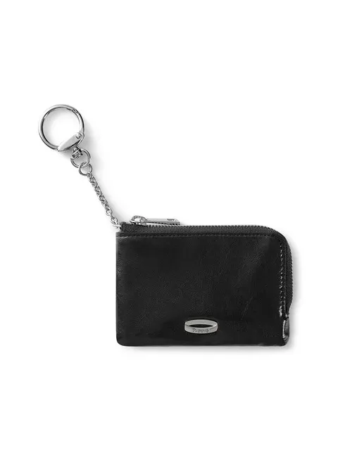 PR ZIPPER POKET WALLET - BLACK
