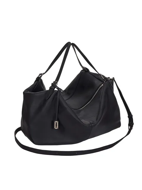 One Eleven Pucker Tote L (원일레븐 퍼커 토트 라지) Black