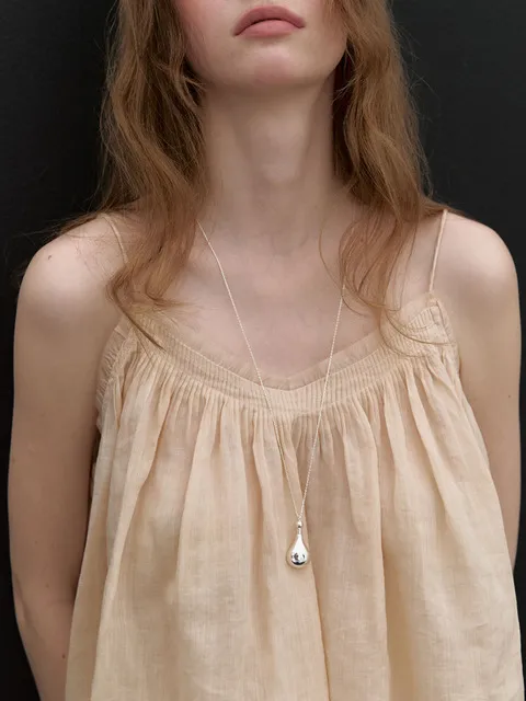 Perfume Bottle Long Necklace
