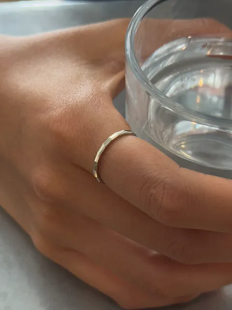 14k Cliff ring