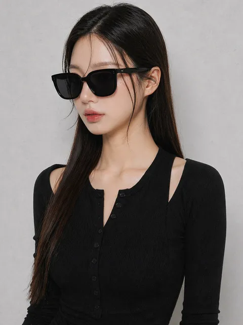 PIRPIR 폴더 선글라스 BLACK