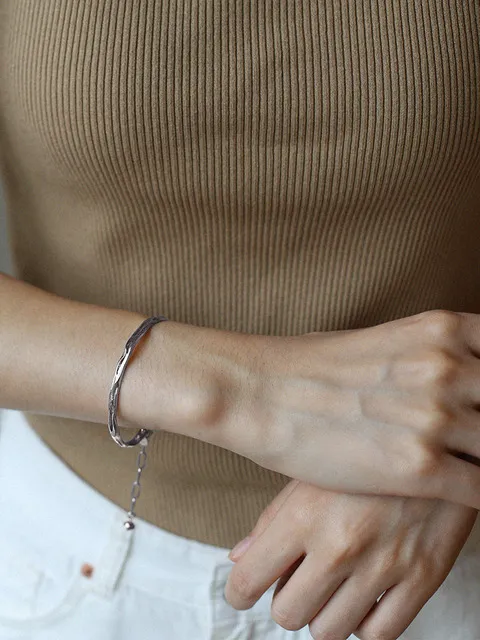 Bridge over troubled water Cuff Bracelet_2 Colors