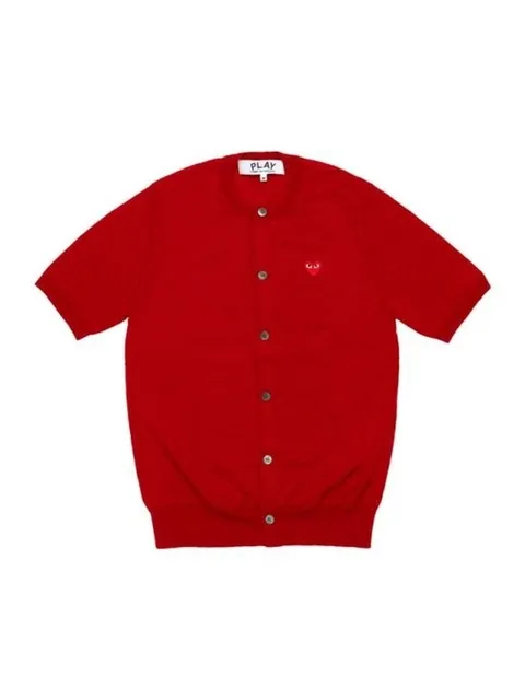 26SS 꼼데가르송 가디건 AX N095 051 5 RED DOM