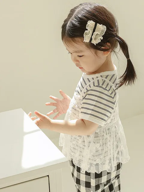오늘 쫌 귀엽다 - 아기 반팔 티셔츠