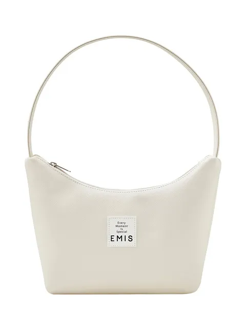 NEW LEATHER HOBO BAG-IVORY