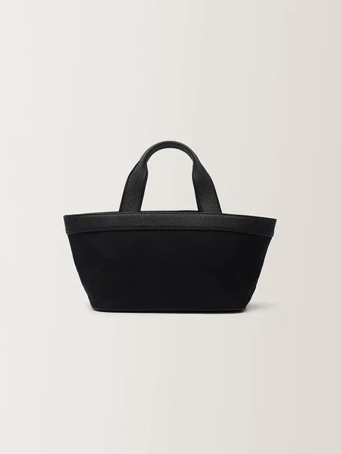 1967 half tote bag (Black)