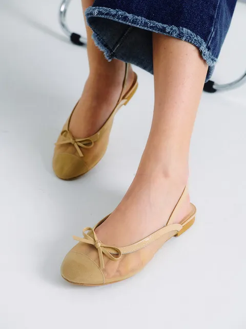 Mesh Ribbon Slingback_2 Colors