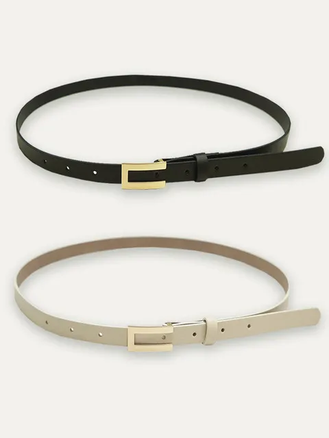 Square Buckle Belt