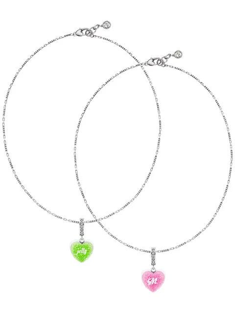 HEART SUGAR JELLY NECKLACE