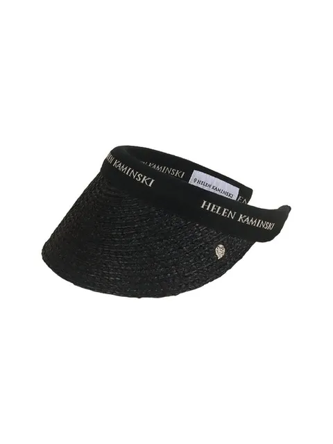 헬렌카민스키 여성 비앙카 8 바이저햇 챠콜블랙로고 HAT52204 CHARCOALBLACKLOGO