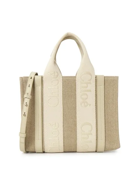 CHLOE 끌로에 스몰 우디 토트백 CHC23AS397L17 20S