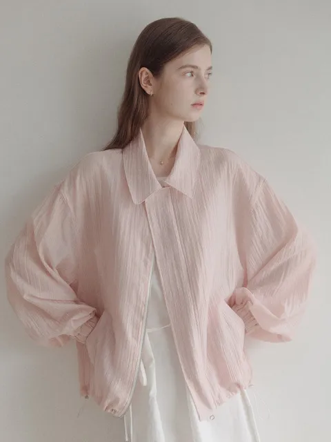 esy rainy wind jacket (peach)