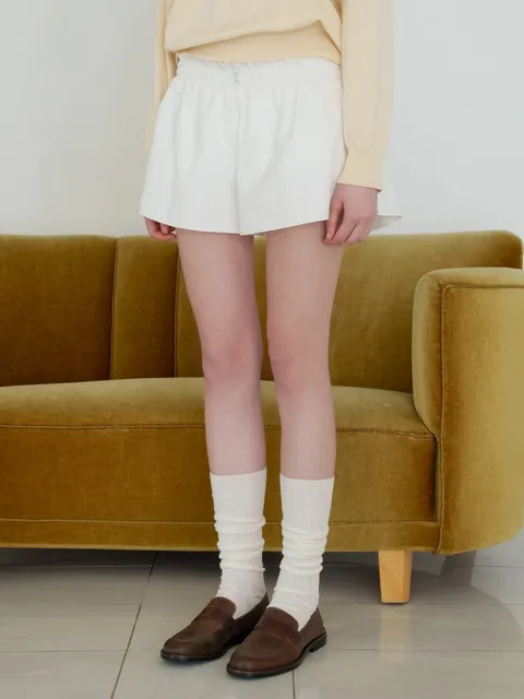 Flare Banding Short Pants_2color