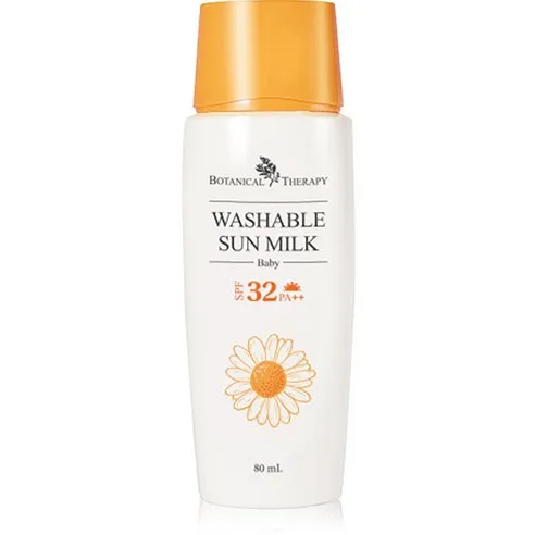 보타니컬테라피 베이비 워셔블 유아 썬밀크 SPF32 PA++