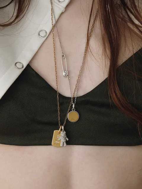 Pave Bear Charm