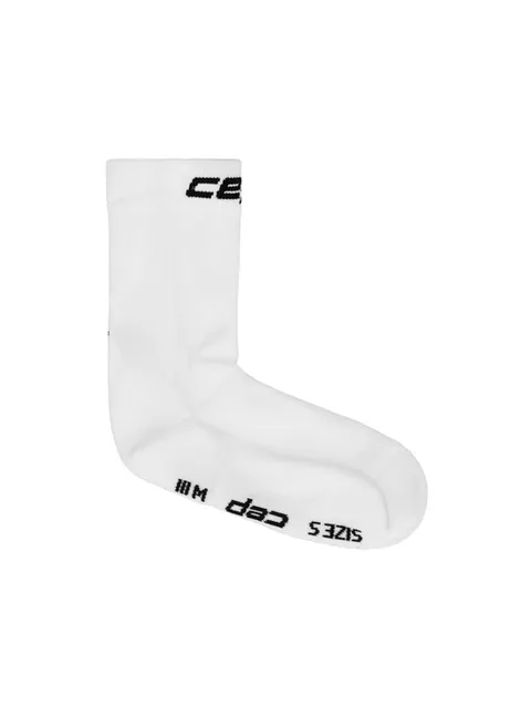 CEP WP9C0R 코어 런 미드 컷 삭스 5.0 화이트