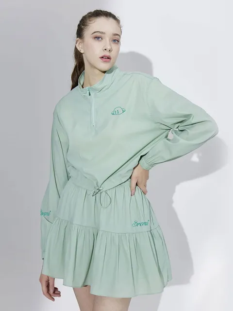 BREMI 아노락 차이나 점퍼 Mint
