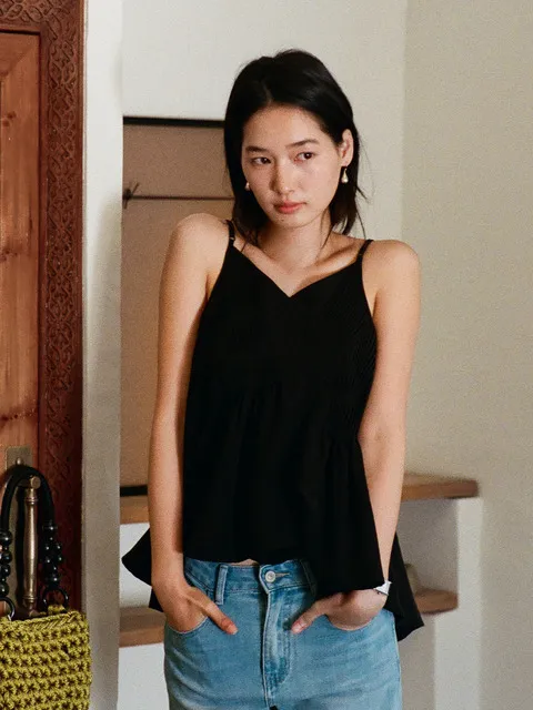 Seire Sleeveless Blouse_Black