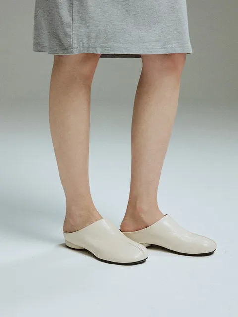 Elba TABI Mule 타비 소가죽 뮬 (2colors)