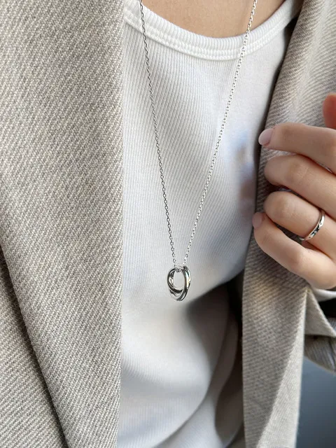 Tangle necklace (White) BH7N4A729WB600