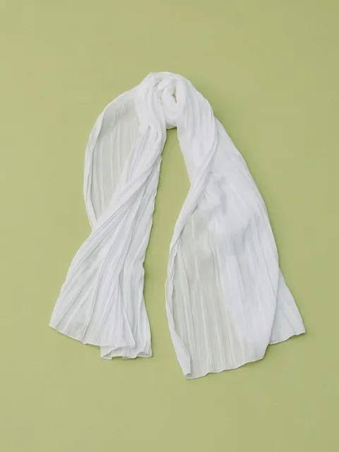 GLOSS MUFFLER - WHITE