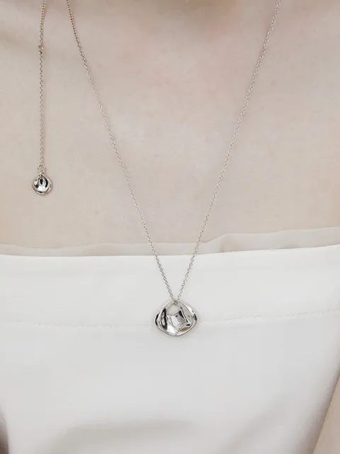 Clay necklace (White) BH7N56736WB650