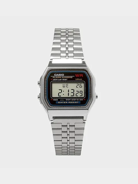 CASIO 카시오 A159W-N1 공용 메탈밴드 손목시계