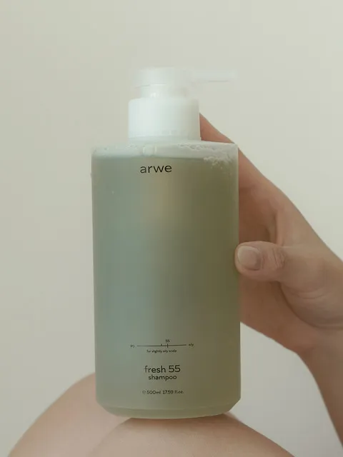 프레시 55 약지성 샴푸 500ml
