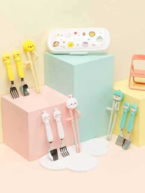 프렌즈 아이맞춤 젓가락 4종 세트