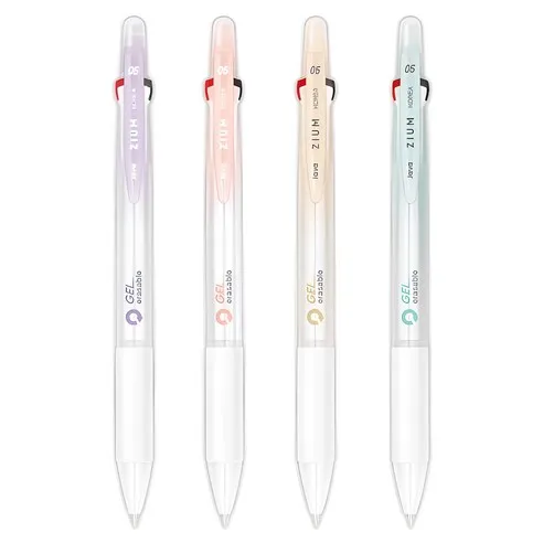 자바펜 3겔 지워지는 볼펜 4종 세트 0.5mm