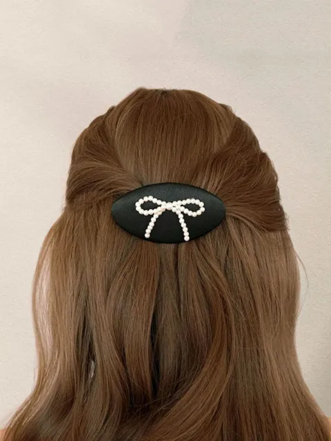 Pearl Ribbon Hairpin