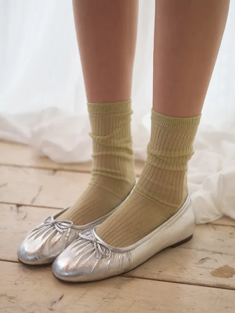 SHEER SUMMER SOCKS_4COLORS