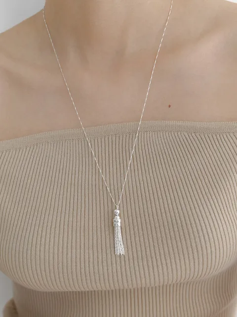Puff necklace