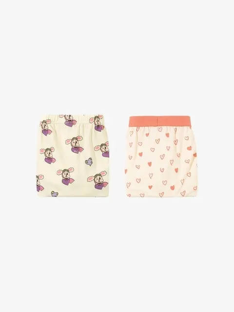 모달 사각팬티세트 하트 포인트(여아) 2PACK