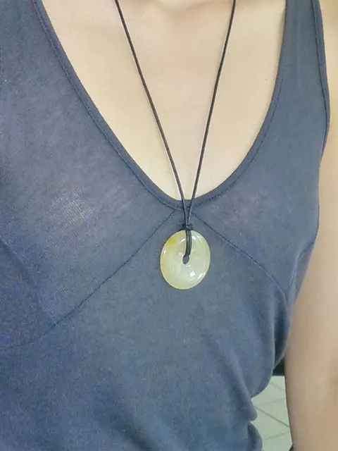 LEMON ONYX NECKLACE