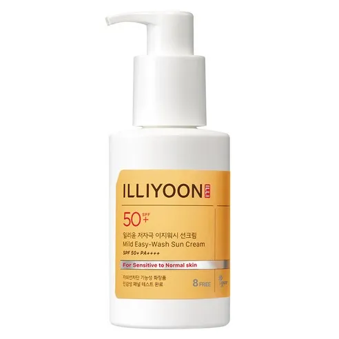 일리윤 저자극 이지워시 선크림 SPF50+ PA++++