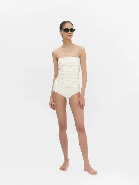 CREME ROSIE SIMPLE SWIMSUIT