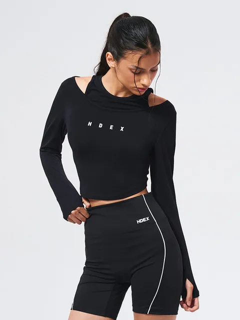 우먼스 브리센 레이어드 롱 슬리브 (Black)