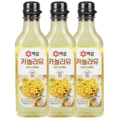백설 카놀라유 500ml 벌크 식용유