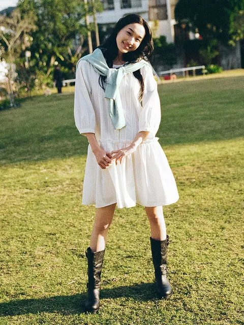 HEIDY COTTON ONE PIECE_2COLORS