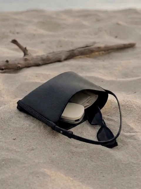 SHELL HOBO MINI - BLACK