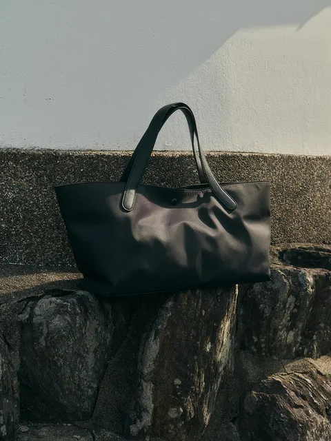 NOUVE NYLON TOTE BAG_BLACK