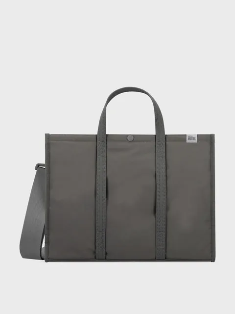 TOTE BRIEF 001 WIDE L Stone Grey