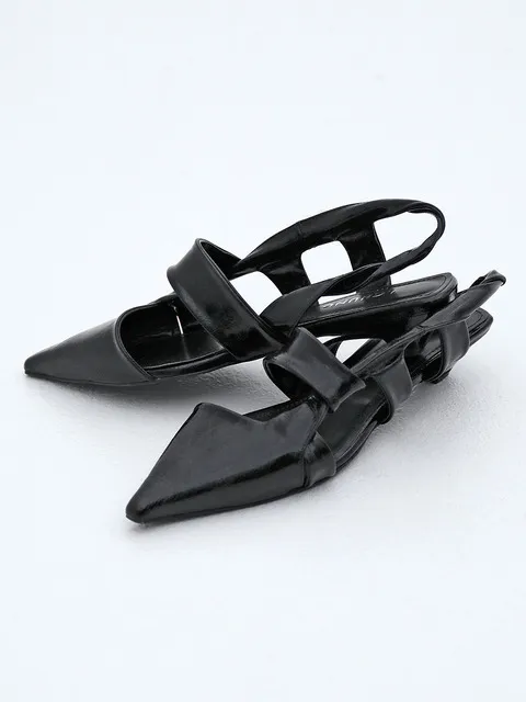 Andersen Point Slingback_Black