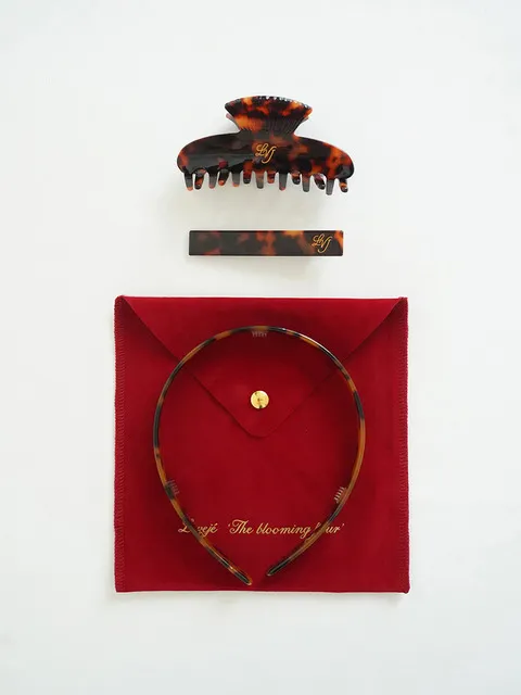 Parisian hair clip (Leopard)