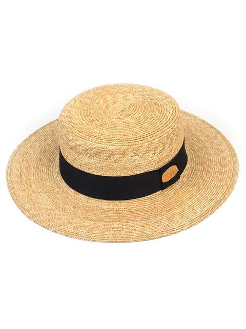 Navy Line Kangkang Panama Hat 여름페도라