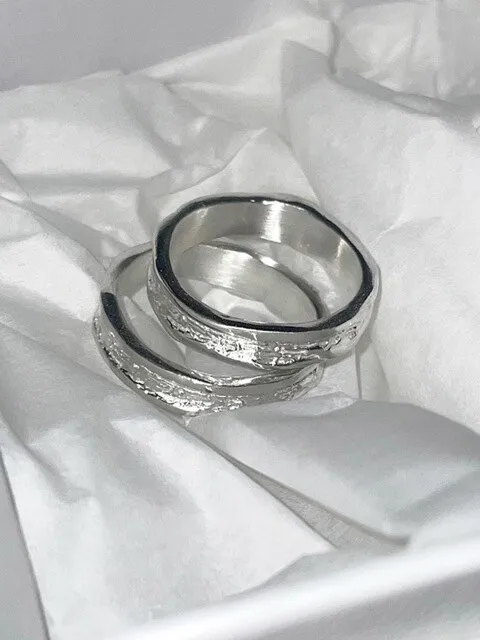 해류 TEXTURE RING 001 (4MM)