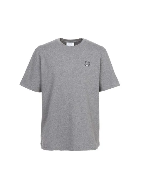 MAISON KITSUNE 메종키츠네 폭스헤드 남성 반팔티셔츠 PM00108KJ7025 H131